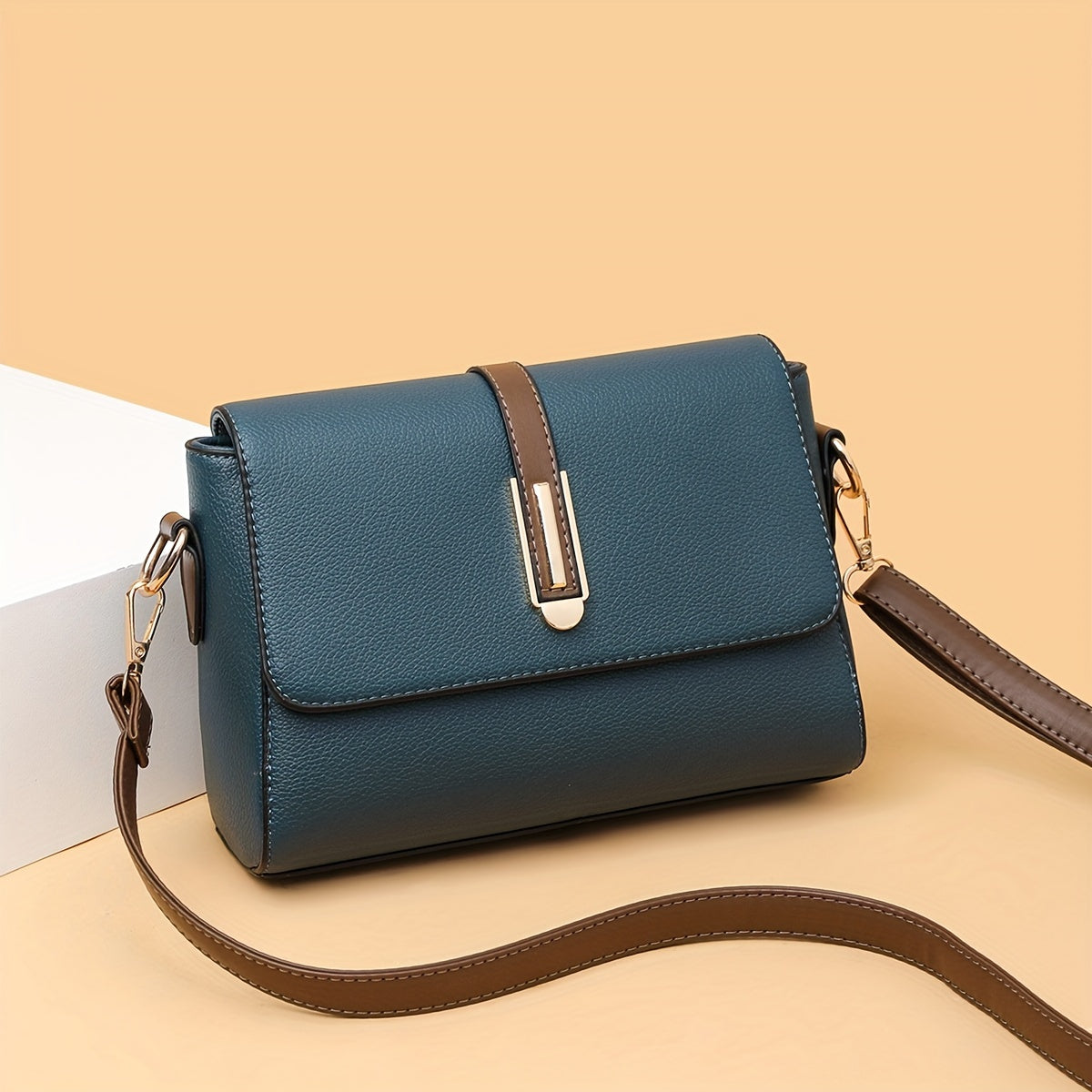 The Vivienne Crossbody – Adjustable Strap Leather Purse